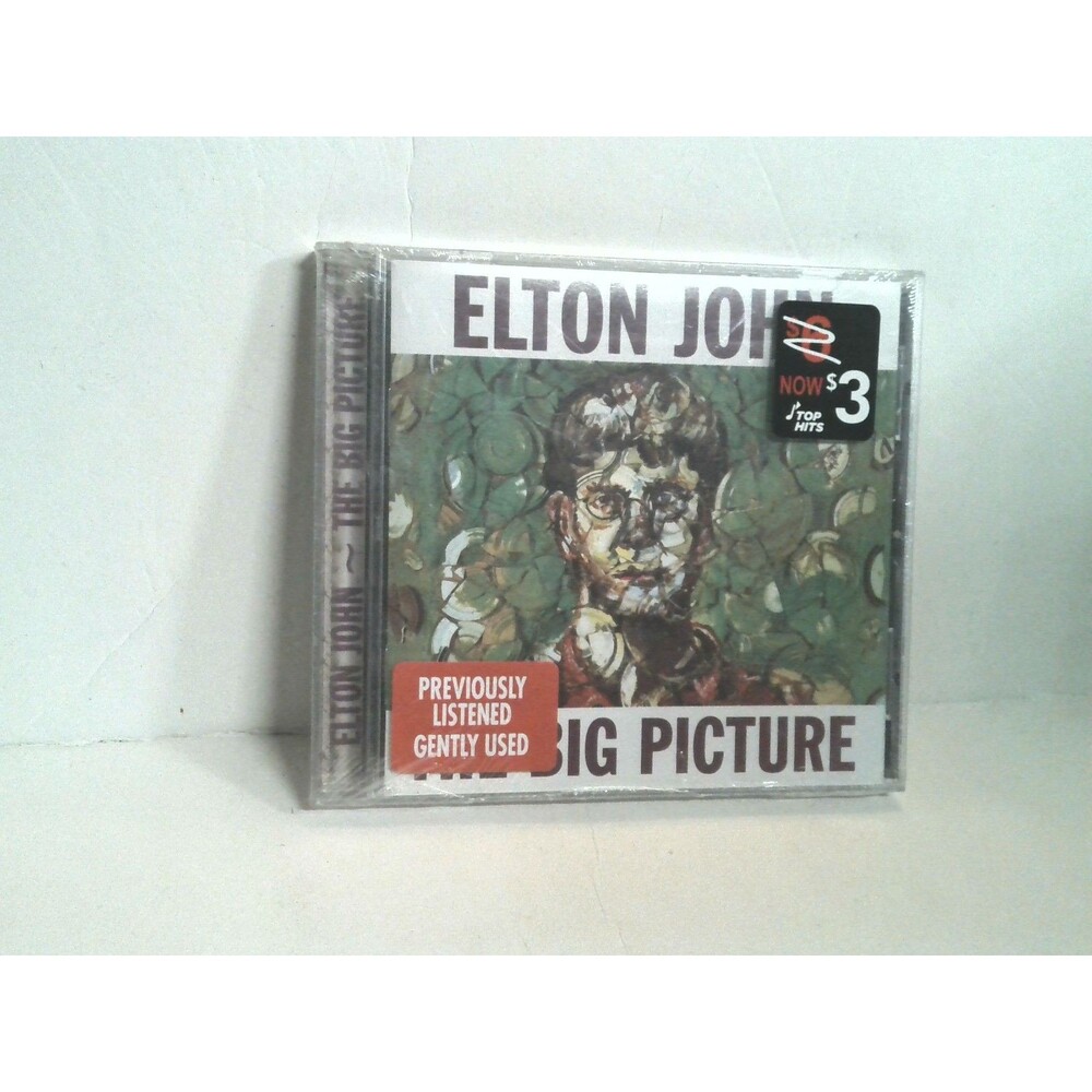 Elton John The Big Picture CD Resealed 1997 William A Bong ****Look***